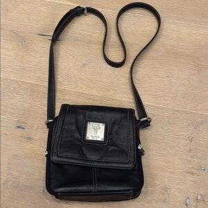 Tignanello Midnight Leather Handbag